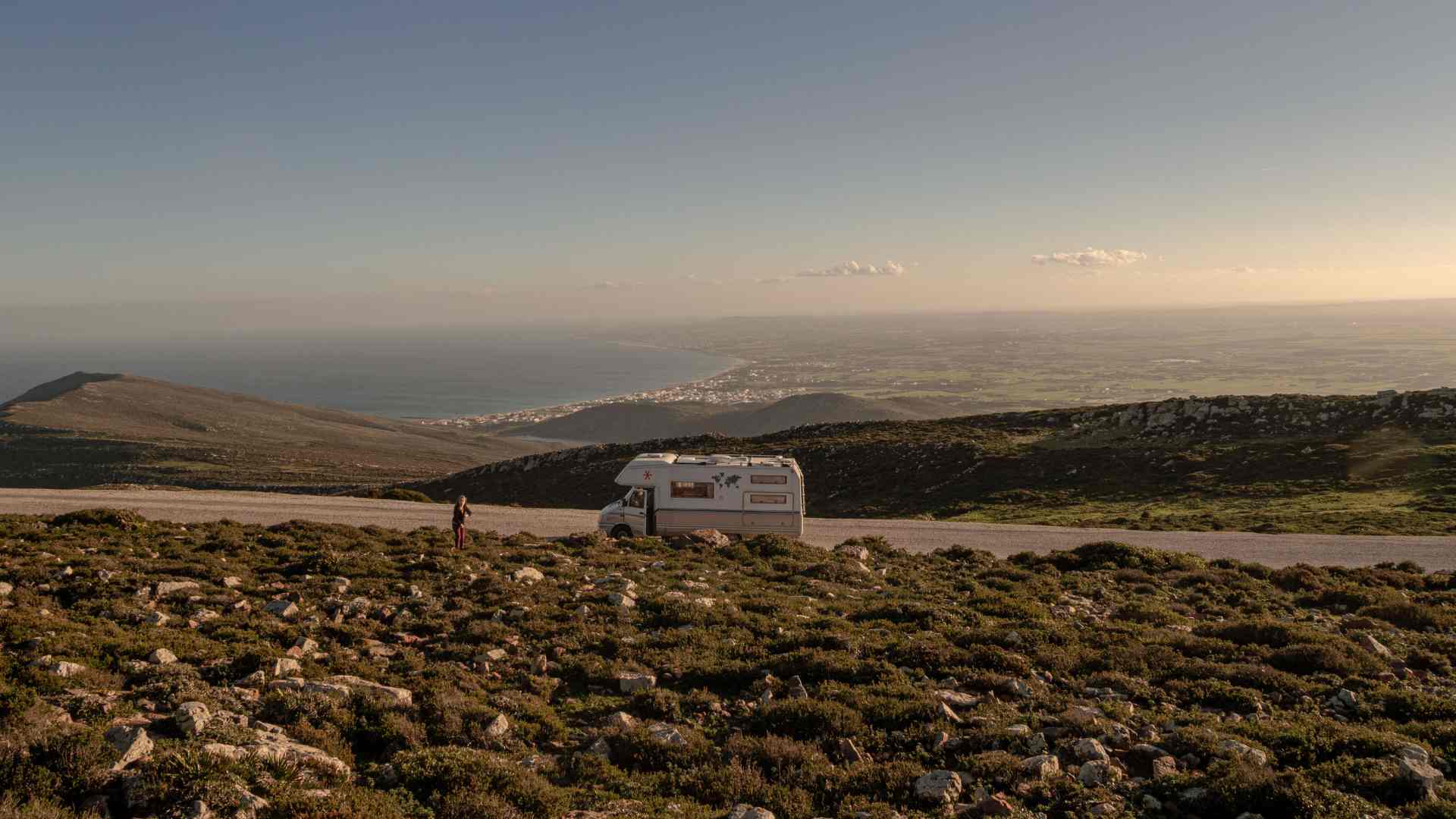 Vue sur le Cap Bon en Tunisie