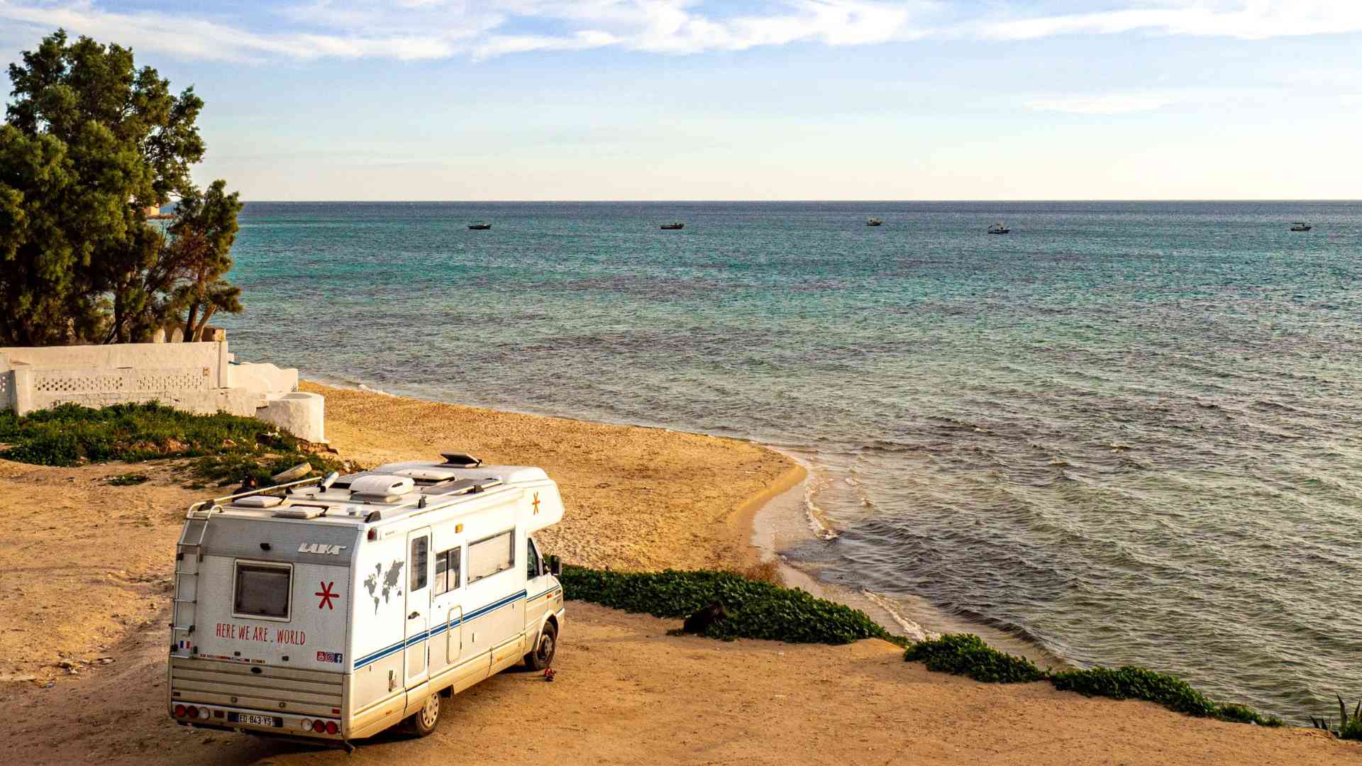 Camping Car en Tunisie a Hammamet